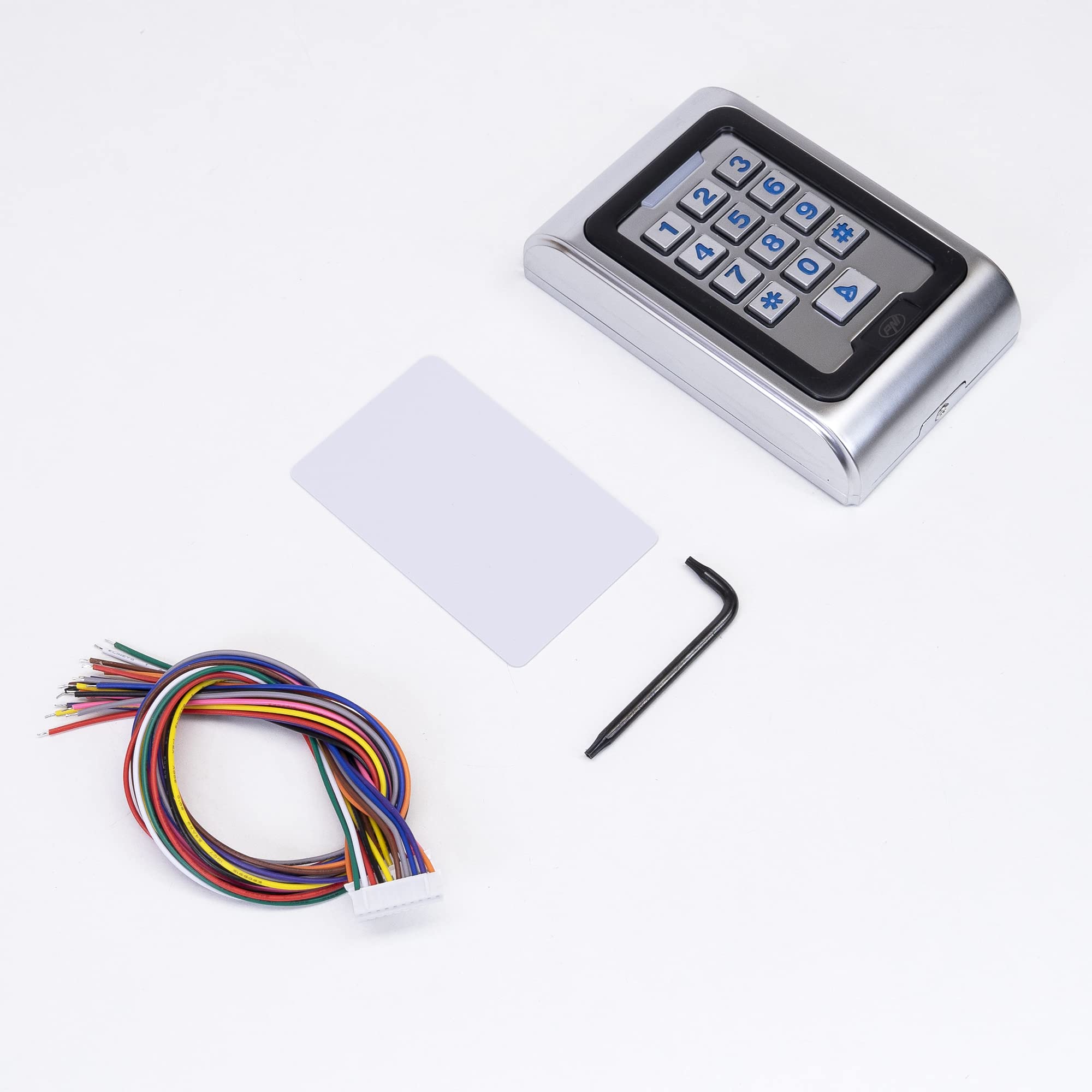 Clavier de contrôle d’accès PNI DK220, autonome, extérieur et intérieur, IP65, avec 2 relais