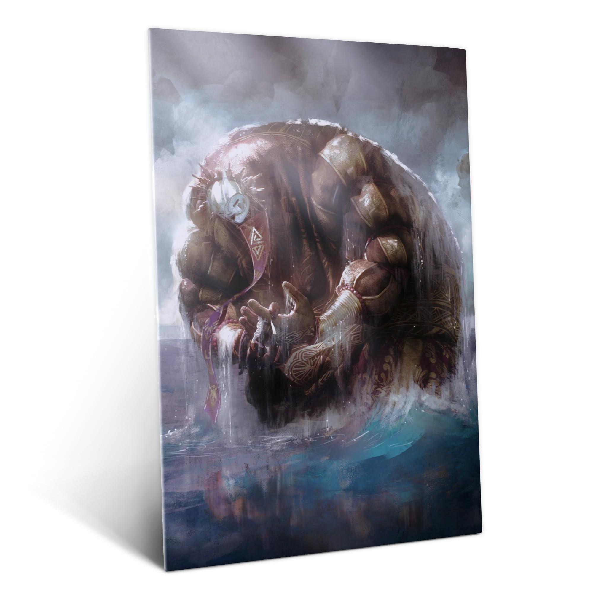 Displate Officiel Clair Obscur: Expedition 33 Poster - Sciel and Esquie's friendship becomes unbreakable - Métallique Fixation Magnétique Licence Officielle Affiche de Haute Qualité 45 cm x 32 cm