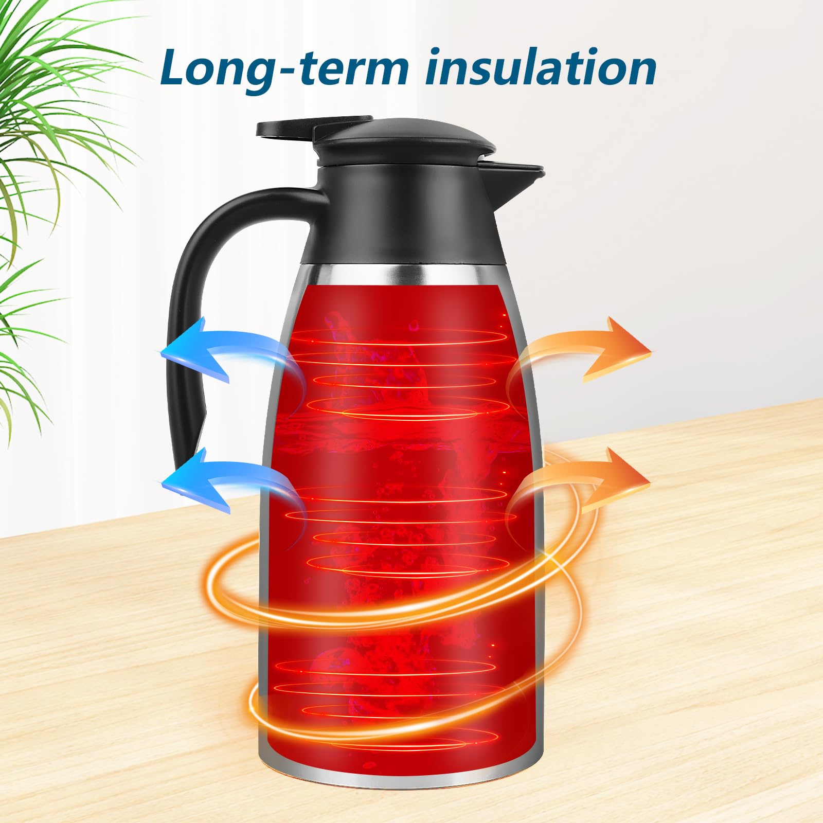 Cadeaux CSE, primes : Bouteille Thermos de 750 ml en Acier Inox Double Paroi