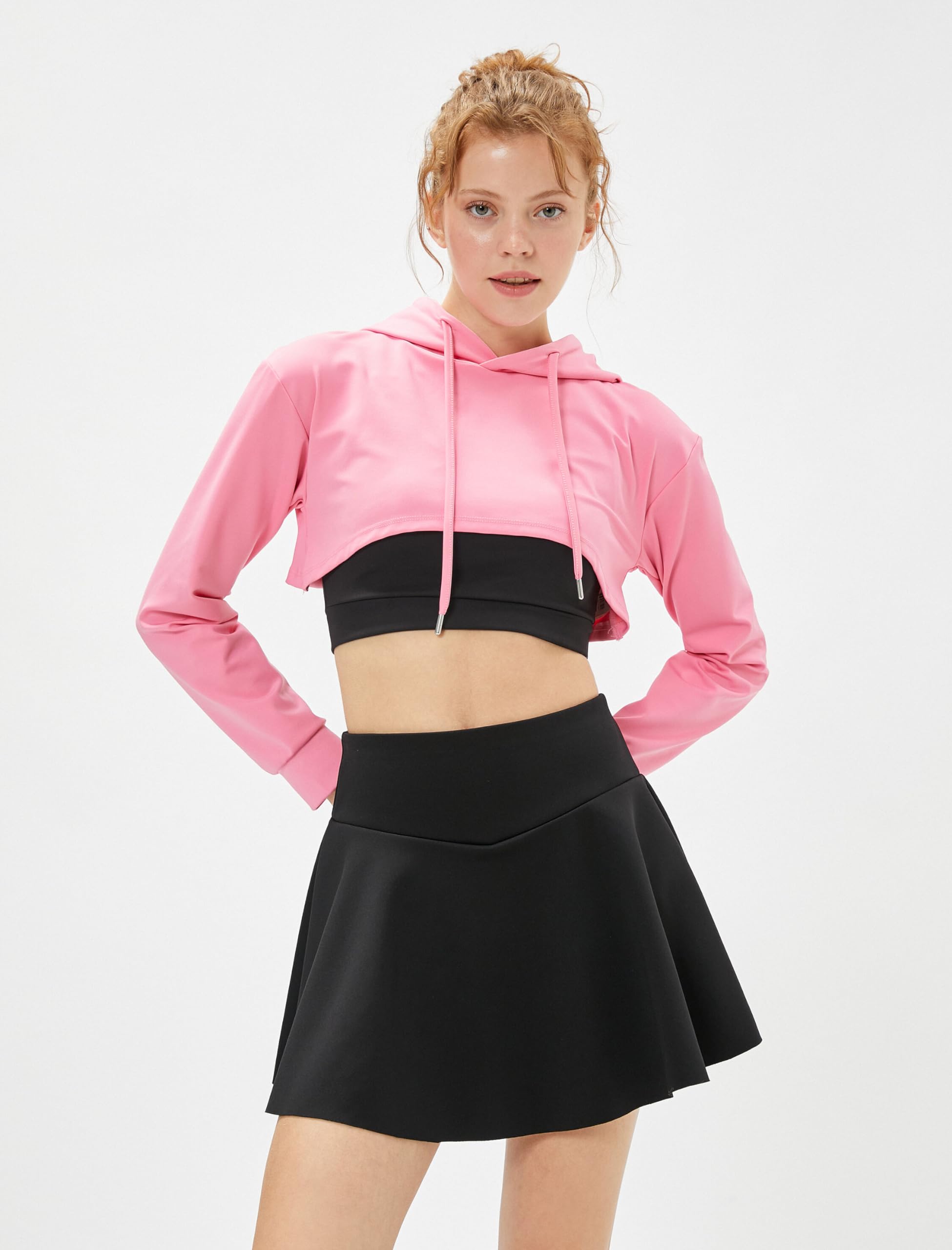 Koton Damen Mini Tennis Skort Shorts
