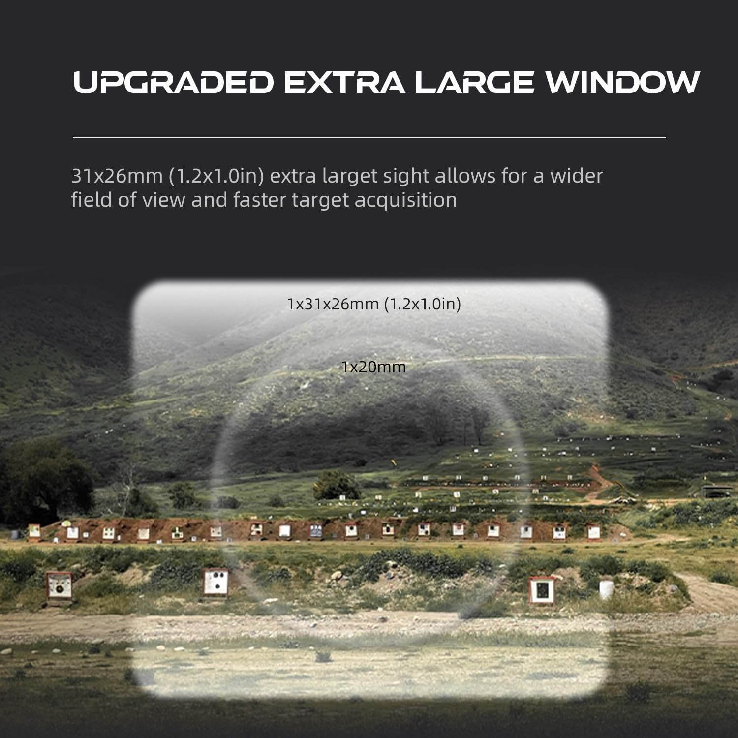 Vector Optics 1x31x26 Enclosed Multi-Reticle Red Dot Sight with Paragon 3X Flip to Side Mini Magnifier Combo, 1.6 inch Co-Witness Heights with a Riser Section, Motion Awake, SCMF-33+SCRD-M67