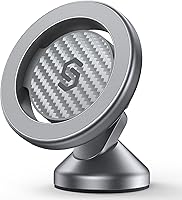 Vista 9 de SYNCWIRE Soporte para Auto MagSafe - Soporte Magnético para Teléfono con Rotación Flexible para Tablero, Imanes Fuertes, Compatible Universal