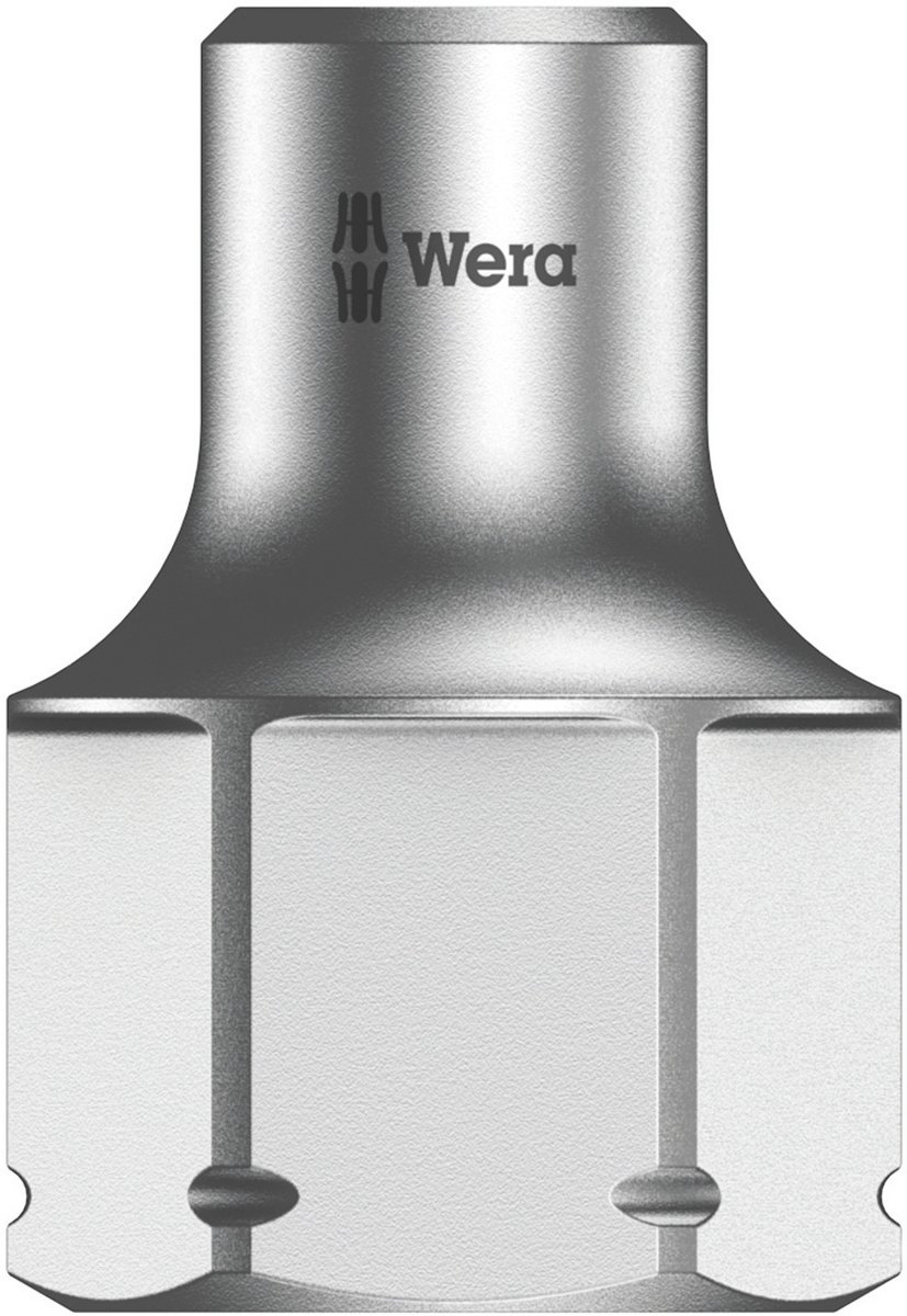 Wera 1/4 in Drive 4.5mm Standard Socket, 6 point, 18 mm Overall Length