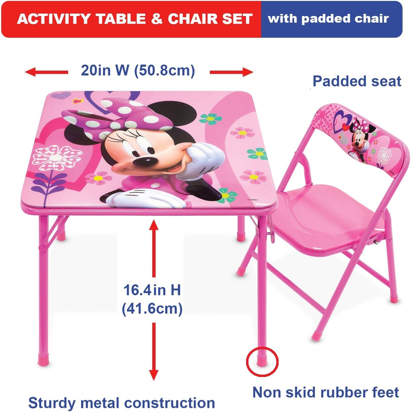minnie mouse table and chairs target
