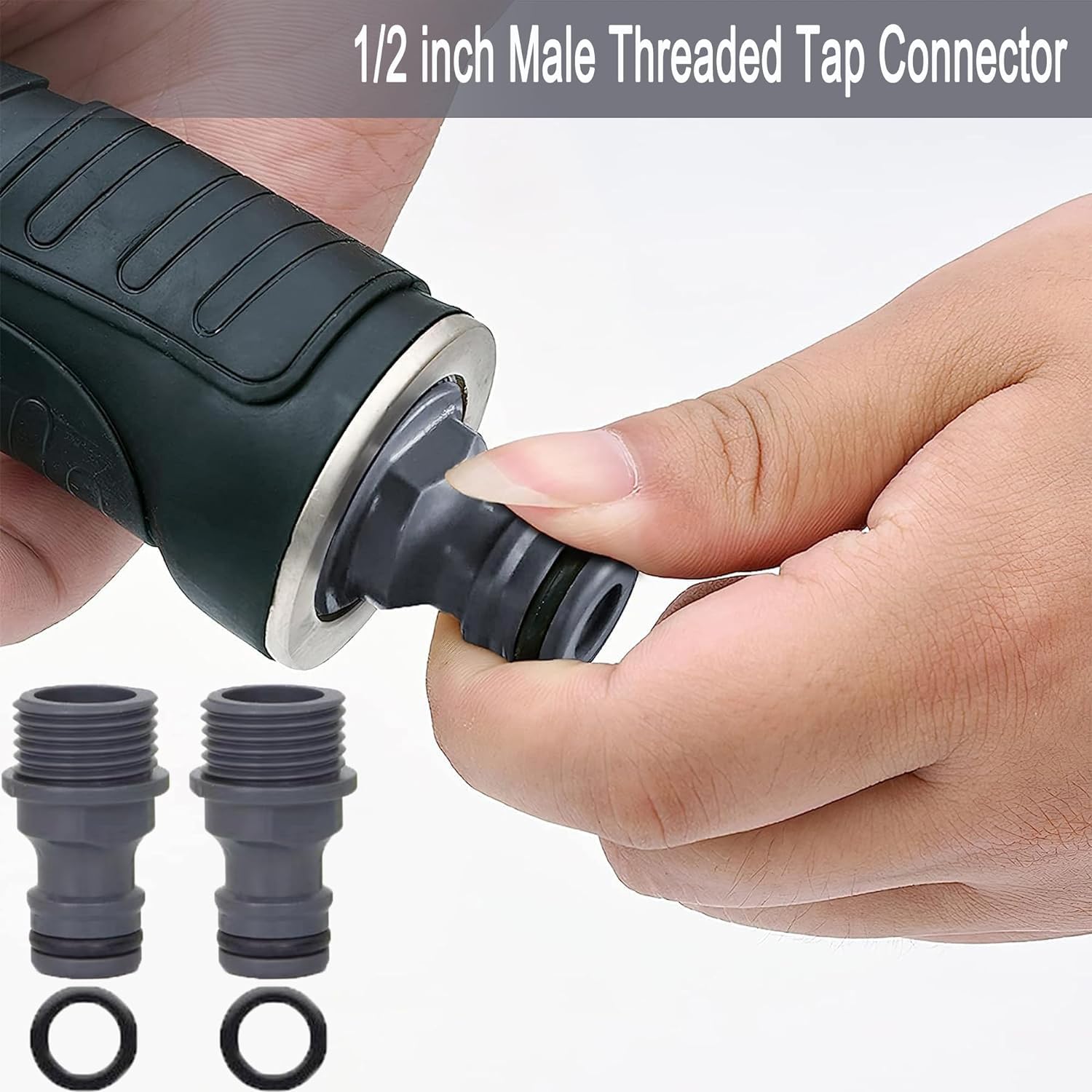 Tap Connector for Garden Hose - 2 Pack -5 Tap Connector for Garden Hose - 2 Pack -5