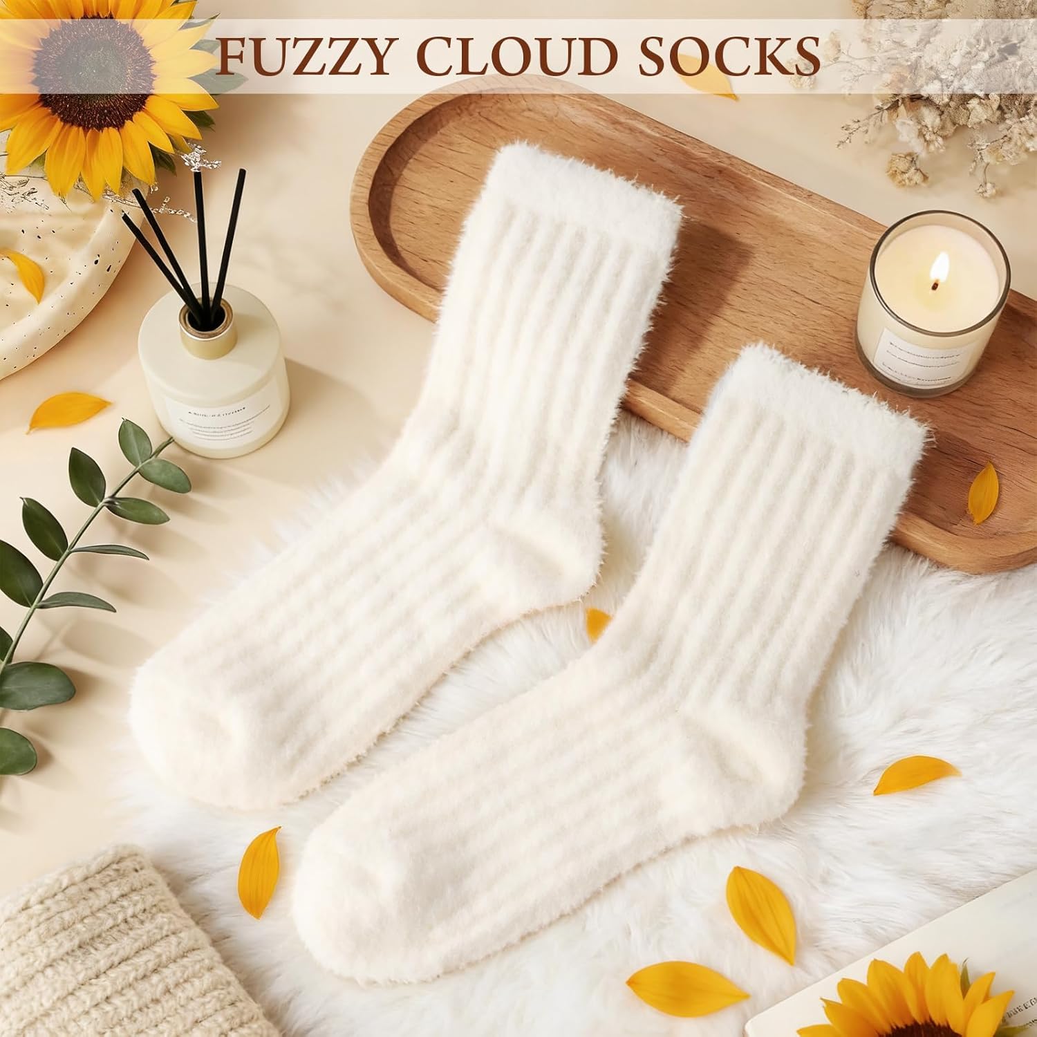 oolevassy Sunflower Gifts for Women, Care Package for Women, Birthday Box for Woman, Hug in A Box, Get Well Basket, Birthday Gift Set, Self Care Gift Basket, Self Care Package - Image 8