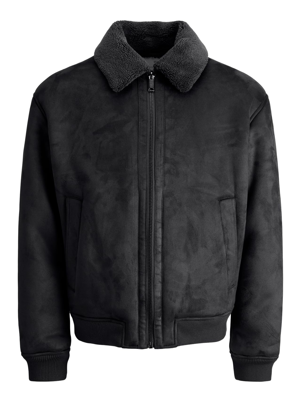 JACK & JONES Men's Jprccluke Bomber Jacket Sn, Black, XX_L, black, xx_l