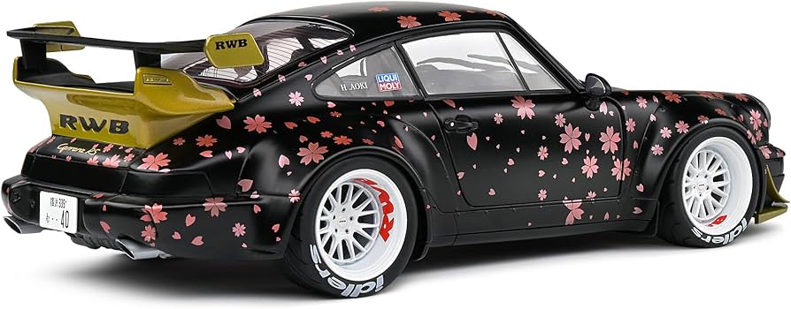 Amazon | ソリド 1/18 ポルシェ 911 (964) RWB アオキ 2021