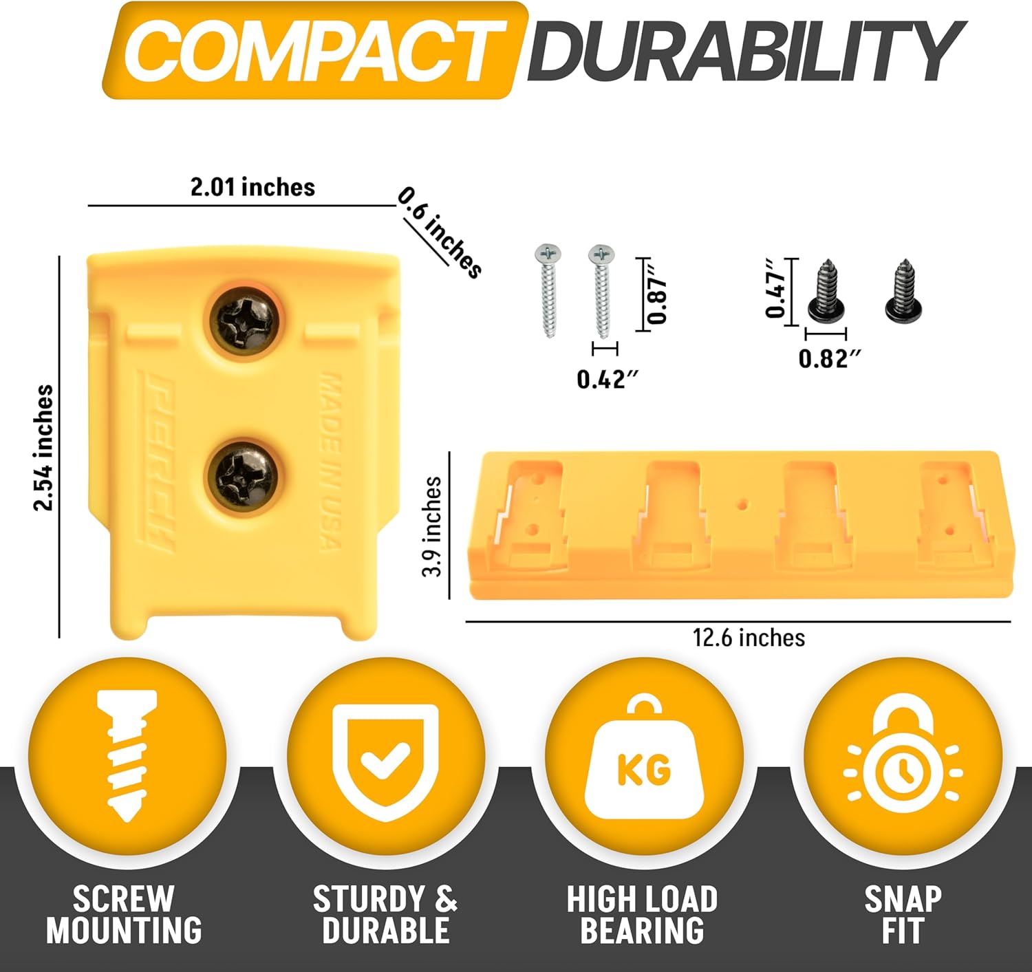 DeWalt 4 Pack Tool & Battery Holder for 20V Tools