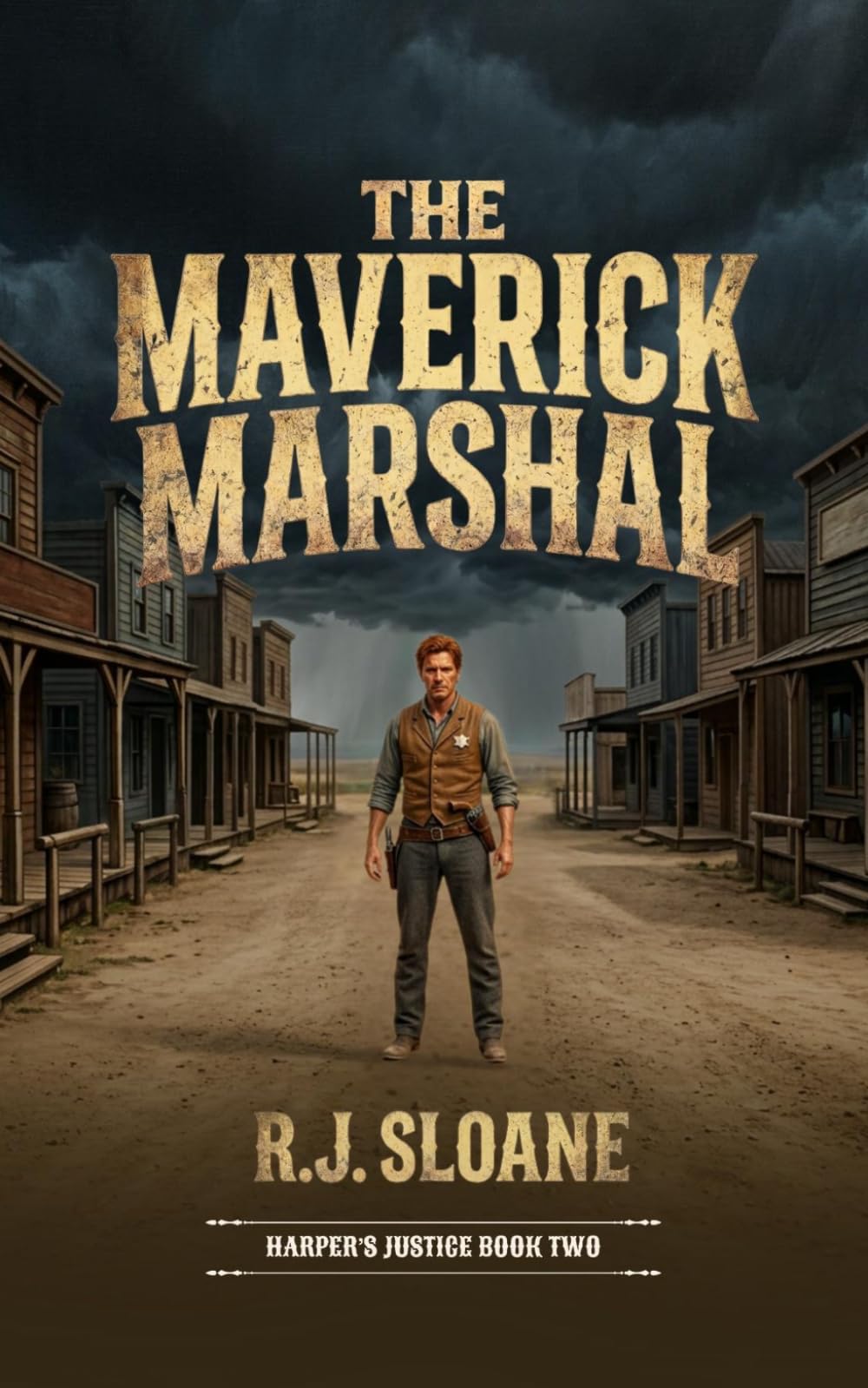 The Maverick Marshal: A Traditional Western Adventure (Harper's Justice 2)