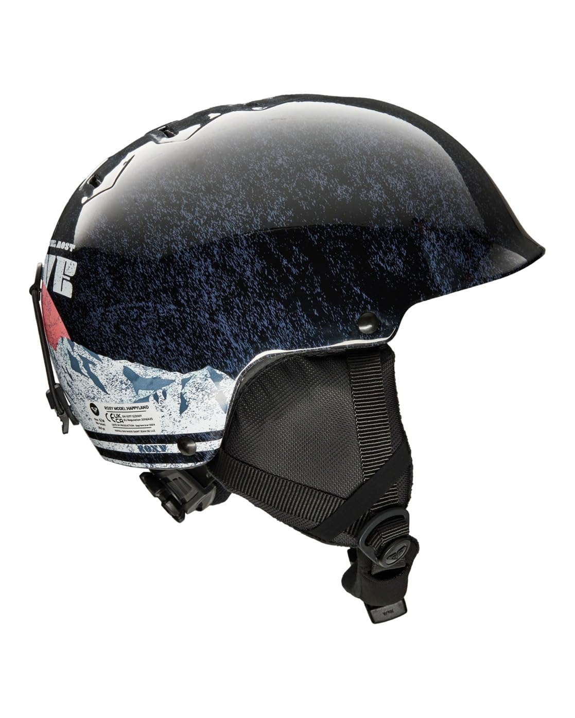 Roxy HAPPYLAND - Casco para niña, Color Gris, Talla S/M