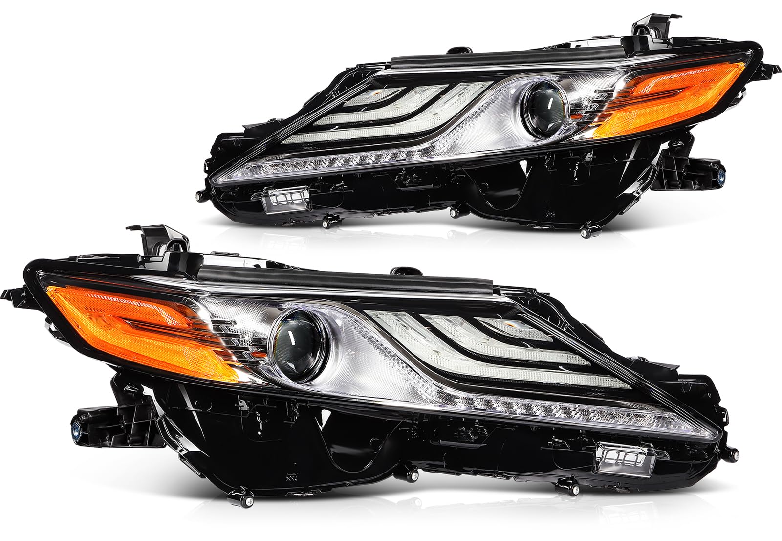 Amazon.com: LBRST Headlight assembly fit 2018-2020 for Toyota