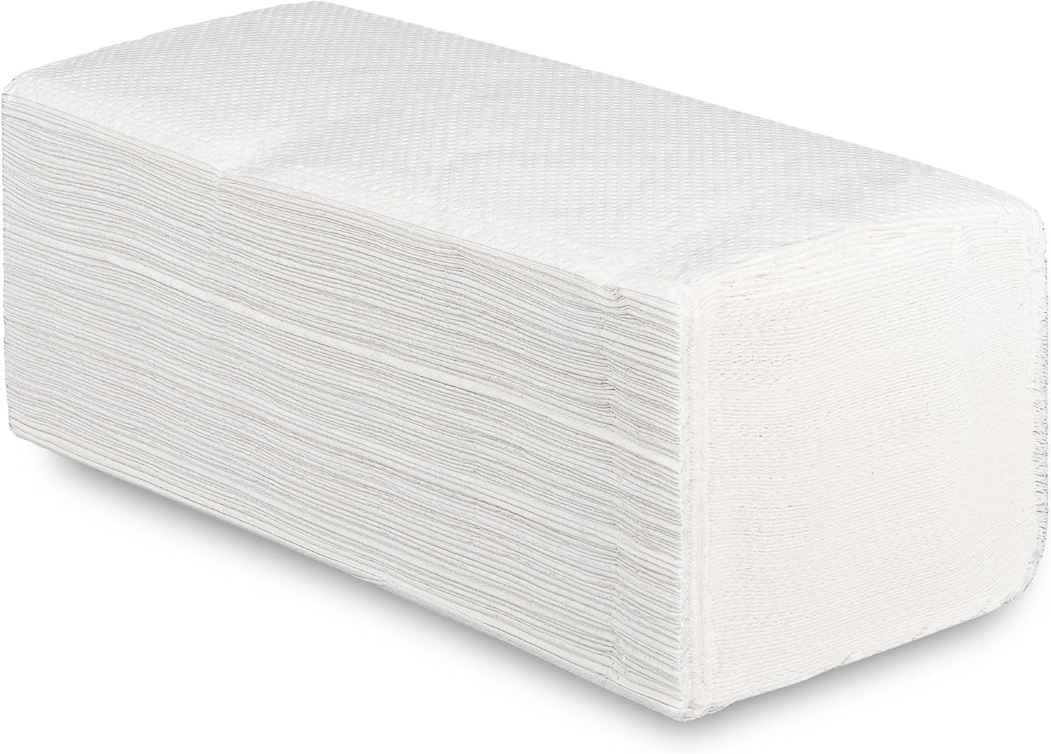 IDEAL TISSUE - Papierhandtücher V-Falz | 2-lagig, 21x23cm | 2400 Blatt | 100% Zellstoff, Hochweiß | sehr saugstark, reißfest & weich |Optimal für V-Falz/ZZ-Falz Handtuchspender