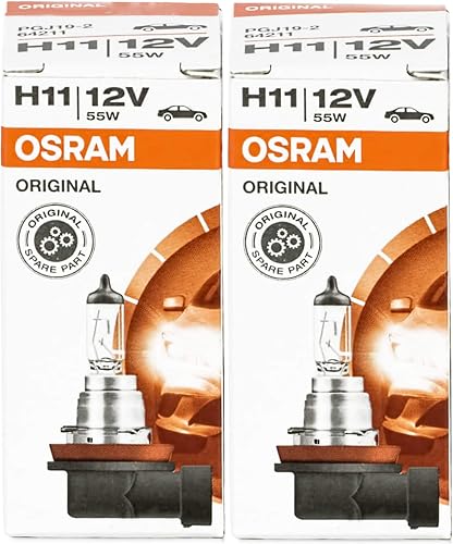 Osram 64211, Lampadine alogene per auto, H11, 55 W…