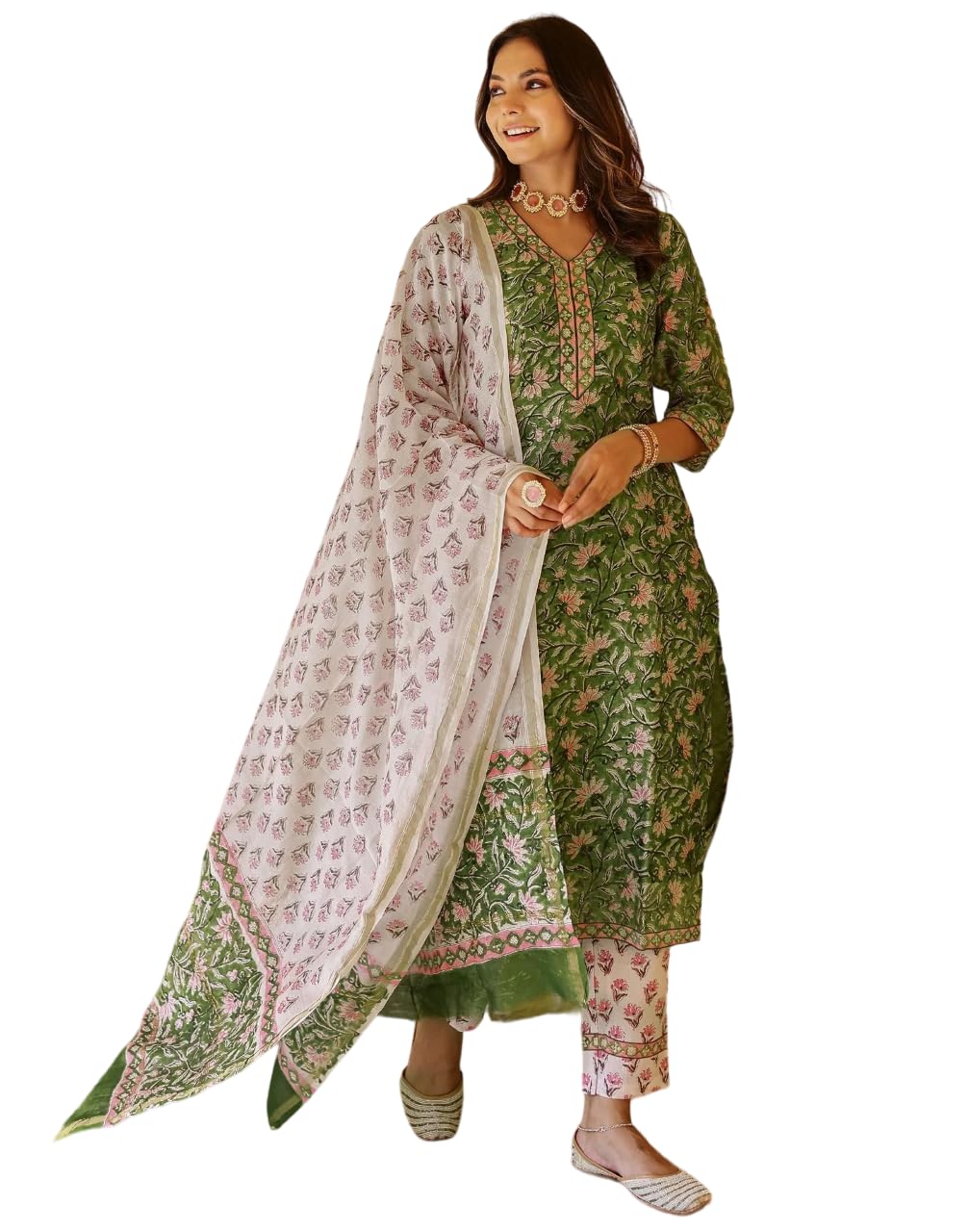 FABNEX Kurta set for Women | Women Kurta Pant Set |Kurti Set With Pant and Dupatta (K-76-77) - Review, Price and Buying Guide