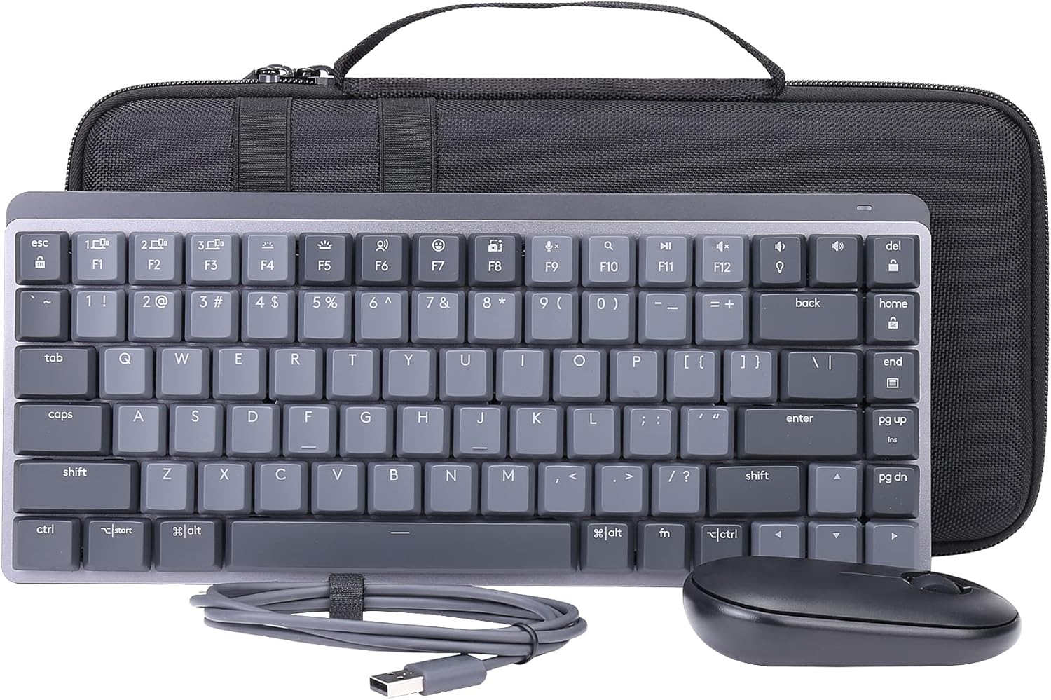 Aenllosi Hard Carrying Case Compatible with Logitech MX Mechanical Mini Wireless Illuminated Performance Keyboard