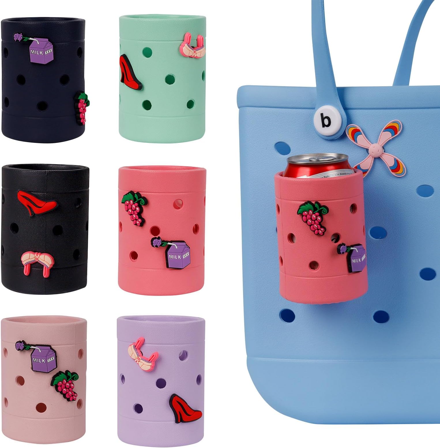 Can Drink & Water Bottle Cup Holder Accessories for Bogg