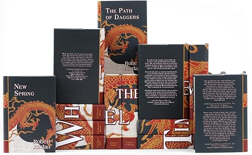 Miniatura 3 de Juniper Books The Wheel of Time - Juego completo de libros de tapa dura de 15 volúmenes con cubiertas antipolvo diseñadas a medida