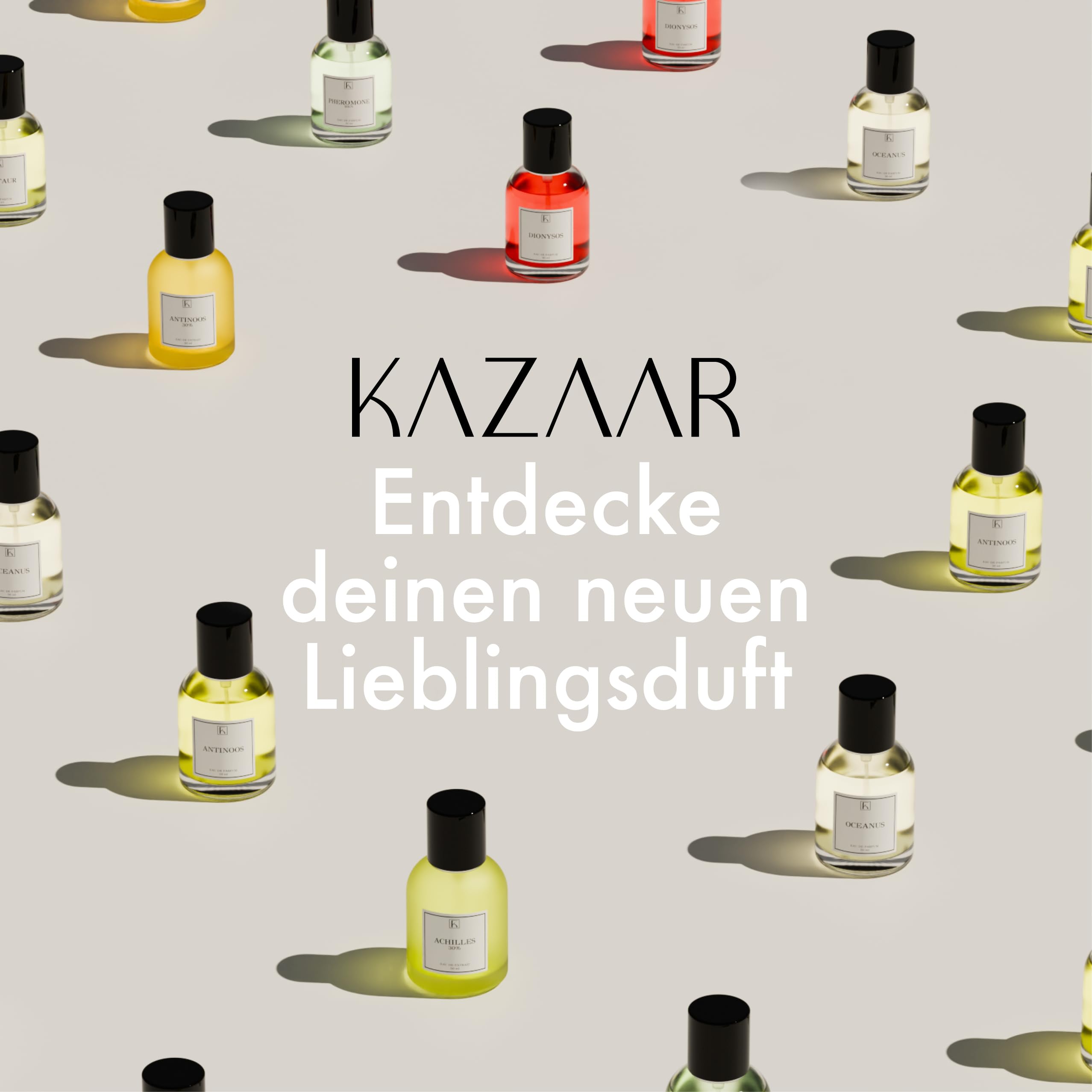 KAZAAR - Oceano – 50 ml – Eau de Parfum per uomo e donna – Note di profumo acquatiche di bergamotto & arancio siciliano – con 20% di olio profumato fino a 8 ore di profumo di lunga durata – dalla