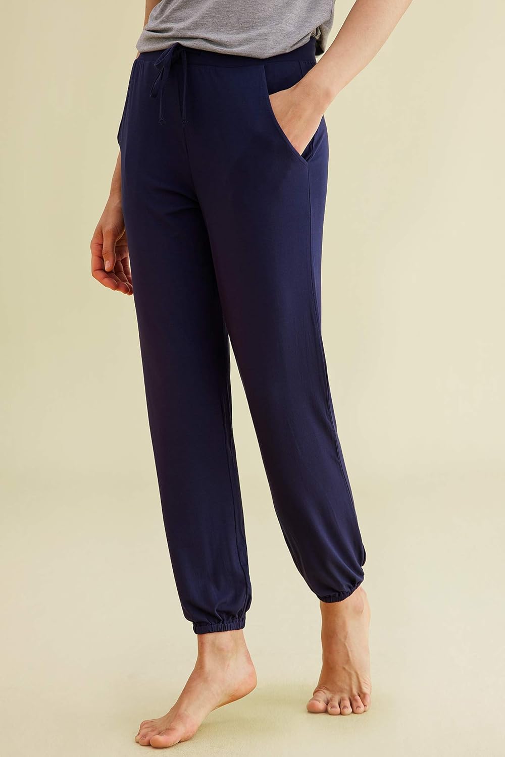 Latuza Women's Pajamas Pants Lounge Bottoms with Pockets - Image 2