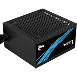 Fuente De Alimentacion Variable Aerocool LUX550 - Fuente de Alimentación PC (550W, 12V, 88% eficiencia, 80 Plus Bronze), Negro