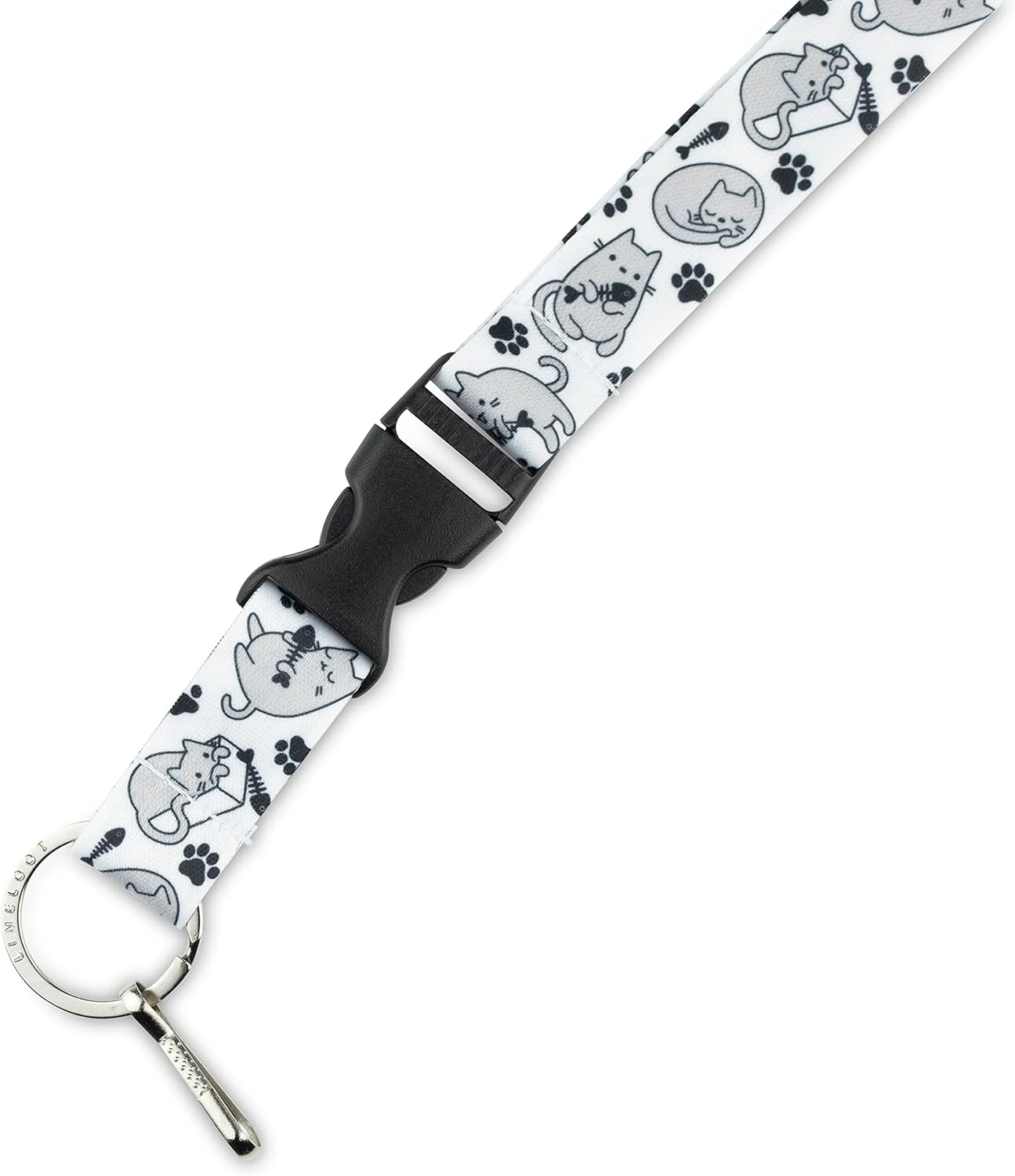 Limeloot Themed Lanyard for Keys, ID Badges, and Accessories - Premium Lanyard with Quick Release Buckle and Flat Ring. - Image 2