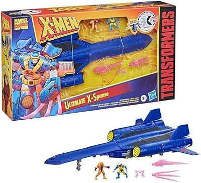 Marvel Transformers Generations â€“ Collaborative Comics X-Men Mash-Up, Ultimate X-Spanse â€“ Ages 8 and Up, 21.5-cm Leader Class, F0484