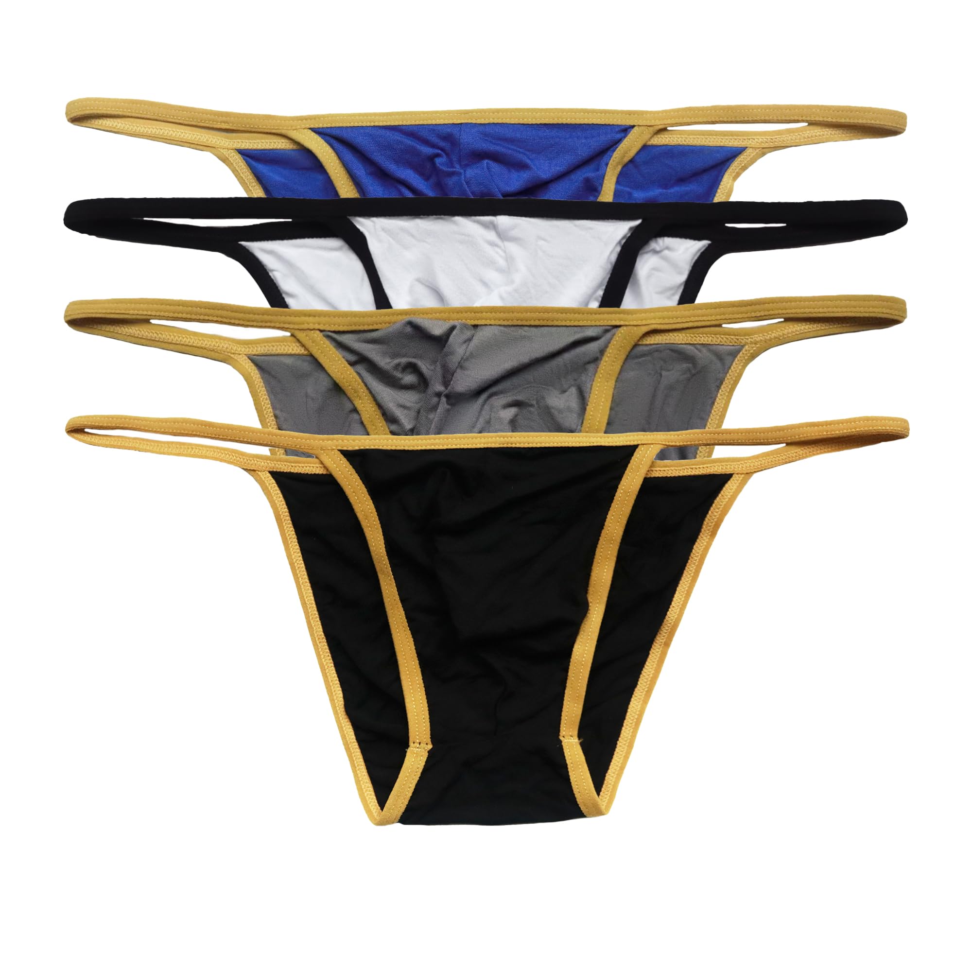 YUFEIDA Herren Strings Bequeme Modal Tanga Slips Weich G-String Unterwäsche