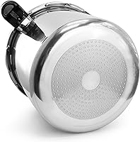 Vista 6 de MegaChef 24 Quart Large Capacity Aluminum Stovetop Pressure Cooker for Induction and Gas Stove-Tops