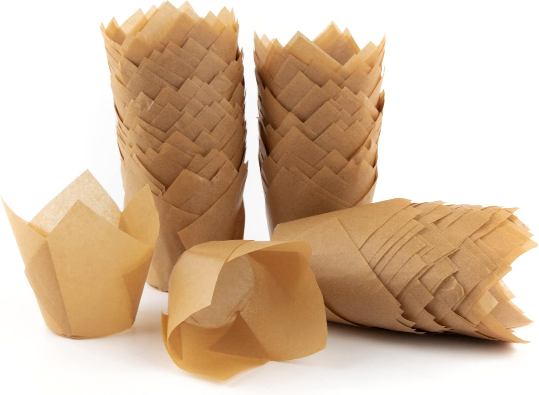 Amazon.com: Man!fest Cuisine Tulip Cupcake Cup - 150 PCS Tulip Cupcake ...