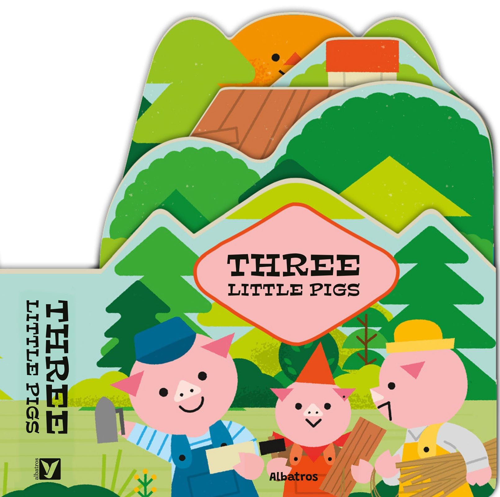 Three Little Pigs (Fairy Tale Shape Books)