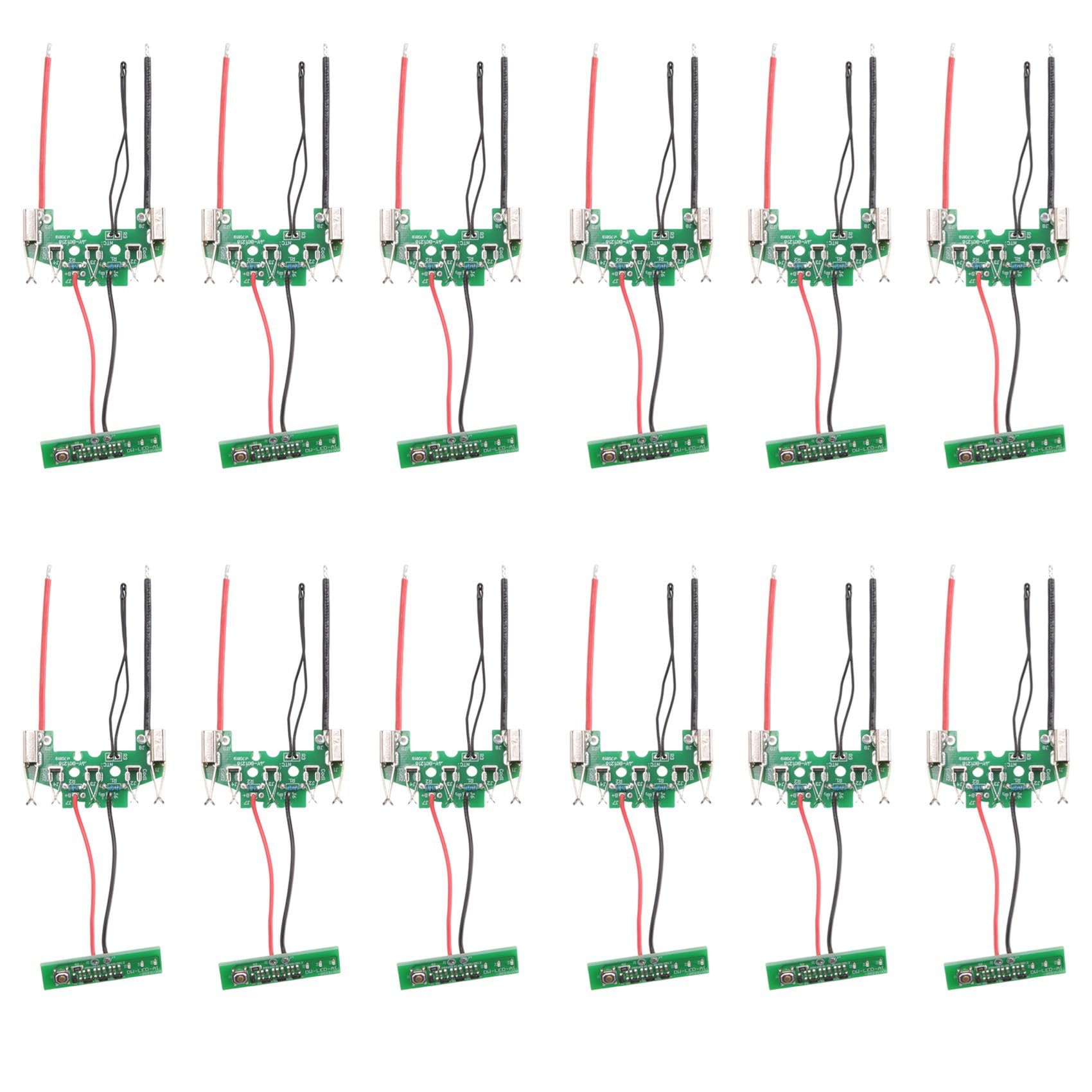 Ctrlzs 12Pcs Bat610 18V Lithium-Ion Battery Pcb Charging Protection Circuit Board For 18V Li-Ion Battery