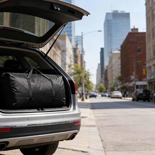 Miniatura 8 de Bolsa de almacenamiento resistente, bolsa de almacenamiento de cojín de tela Oxford 210D, bolsas plegables extra grandes, bolsa de almacenamiento