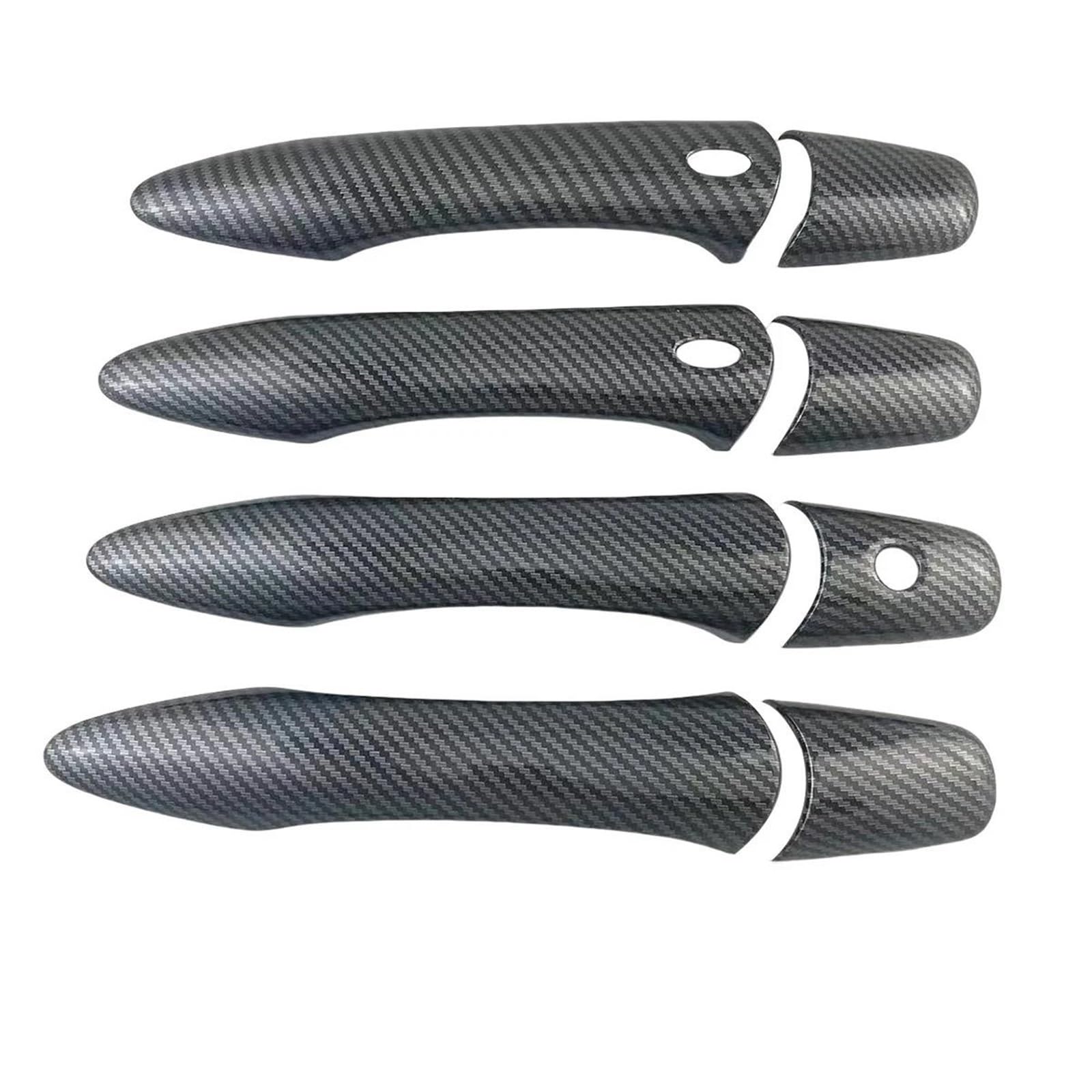 PIWINE Car Gloss Black Door Handle Covers for Infiniti EX25 EX35 EX37 JX35 M37 M37x M56 M56x M35h FX35 FX37 FX50 2008-2016(Type A)