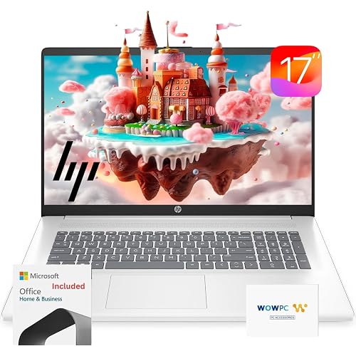 HP Elite 17.3 FHD Laptop • 12-Month Microsoft Office • 64GB RAM • 1.5TB Storage (1TB SSD & 512GB External Storage) • AMD 6-Core Processor • Long Battery • Win 11 • Type-C • Wi-Fi & Bluetooth