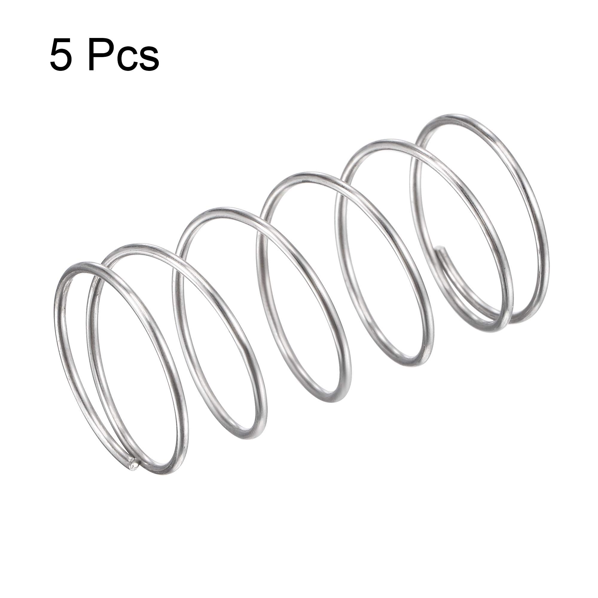 ステンレス製押しバネ コイル直径18mm 長さ1200mm 60本セット ステンレス製押しバネ コイル直径18mm 長さ1200mm 60本セット