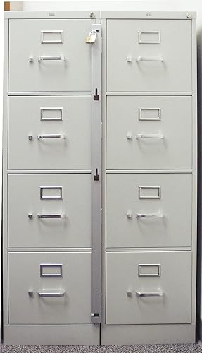 Miniatura 5 de ABUS Barra de archivo, 34 12 pulgadas de longitud para 3 cajones, gris