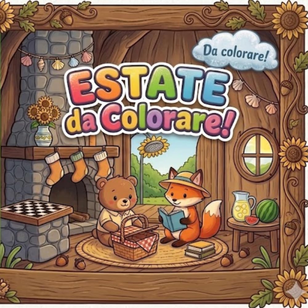 Estate da colorare! (Libri da colorare!)