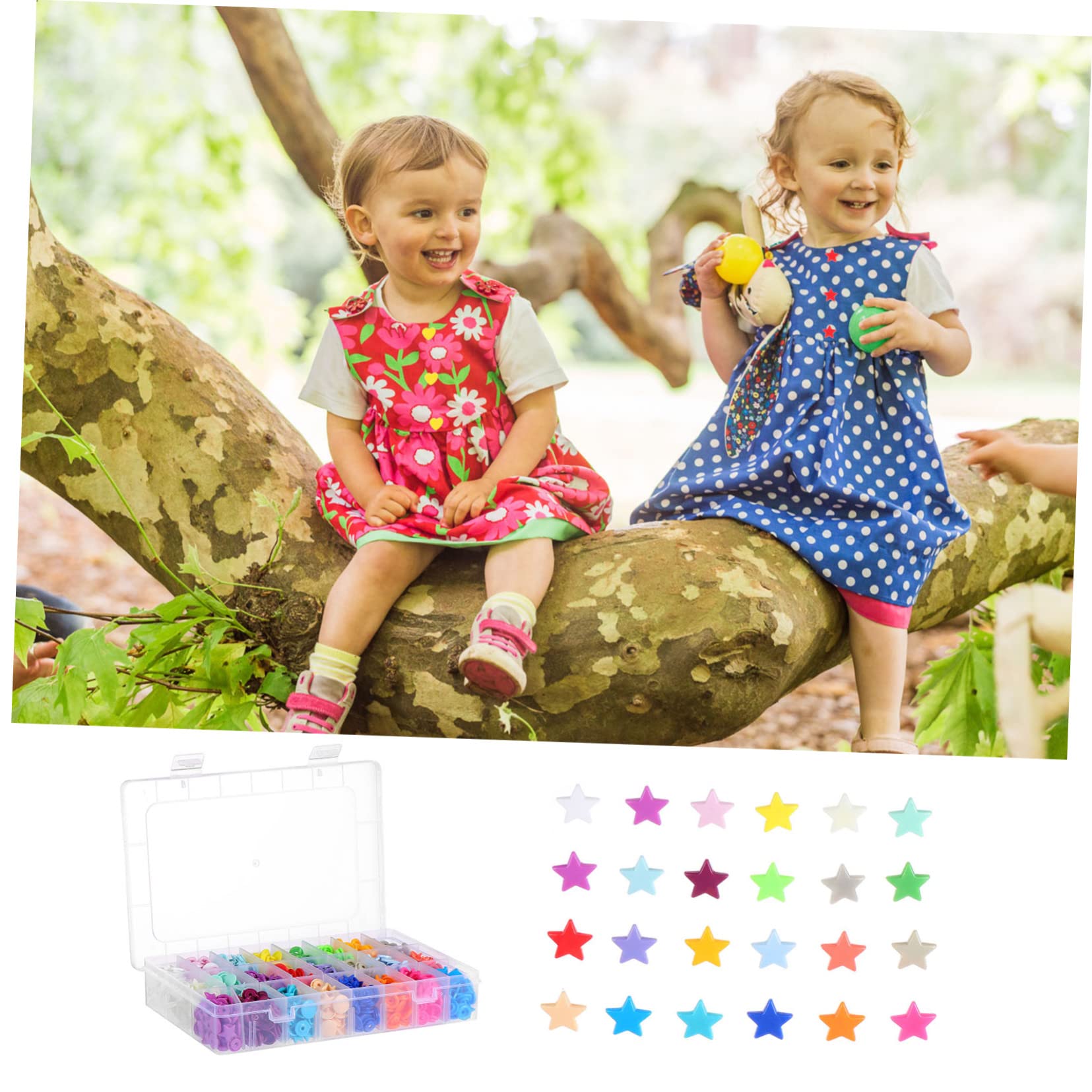 Botones a Presión de Plástico 360 Unidades Juego Completo para Coser, Broches de Presión Multicolor, Resistentes, para Camisas, Chaquetas, Bolsos y Manualidades, Uso Artesanal