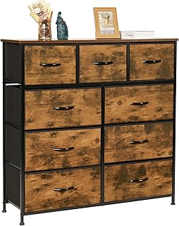 LYNCOHOME Chest of Drawers, Sideboard with 9 ...,