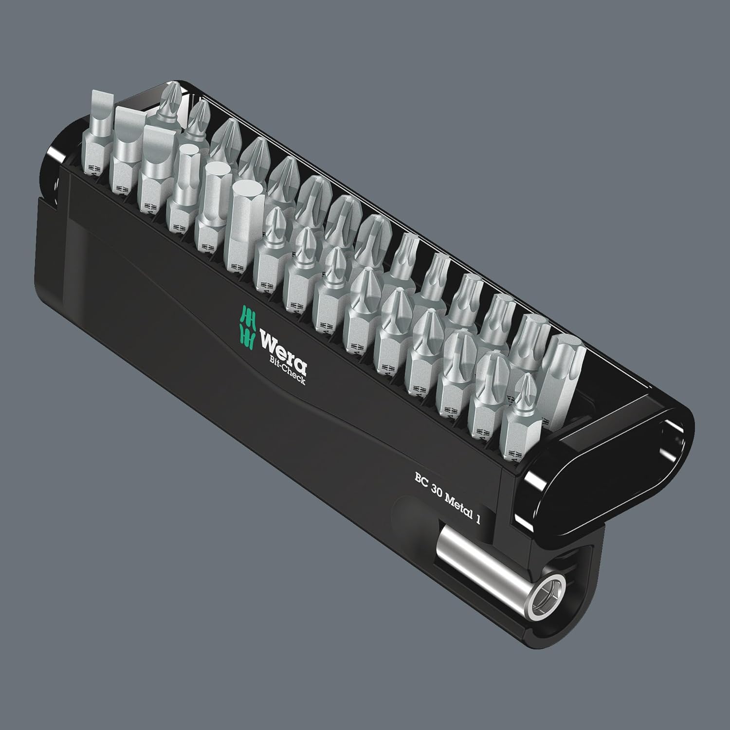 WERA - 05057440001 - Bit-Check 30 Metal 1 SB, 30 Pieces