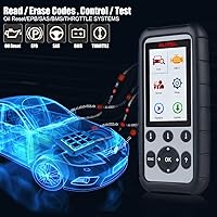 Vista 6 de Autel MaxiDiag MD806 Escáner OBD2, ABS SRS Motor Transmisión 4 Sistemas Herramienta de Diagnóstico, 7 Servicios Especiales como MD808 Pro, Reinicio