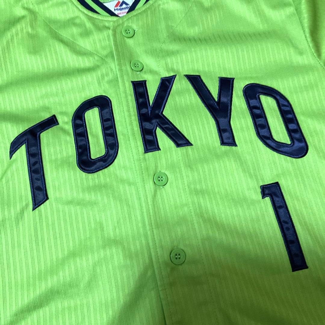 美品、東京ヤクルトスワローズ　山田哲人　燕パワー　ユニフォーム　M チャンピオン 東京ヤクルトスワローズ (トウキョウヤクルトスワローズ) 応援