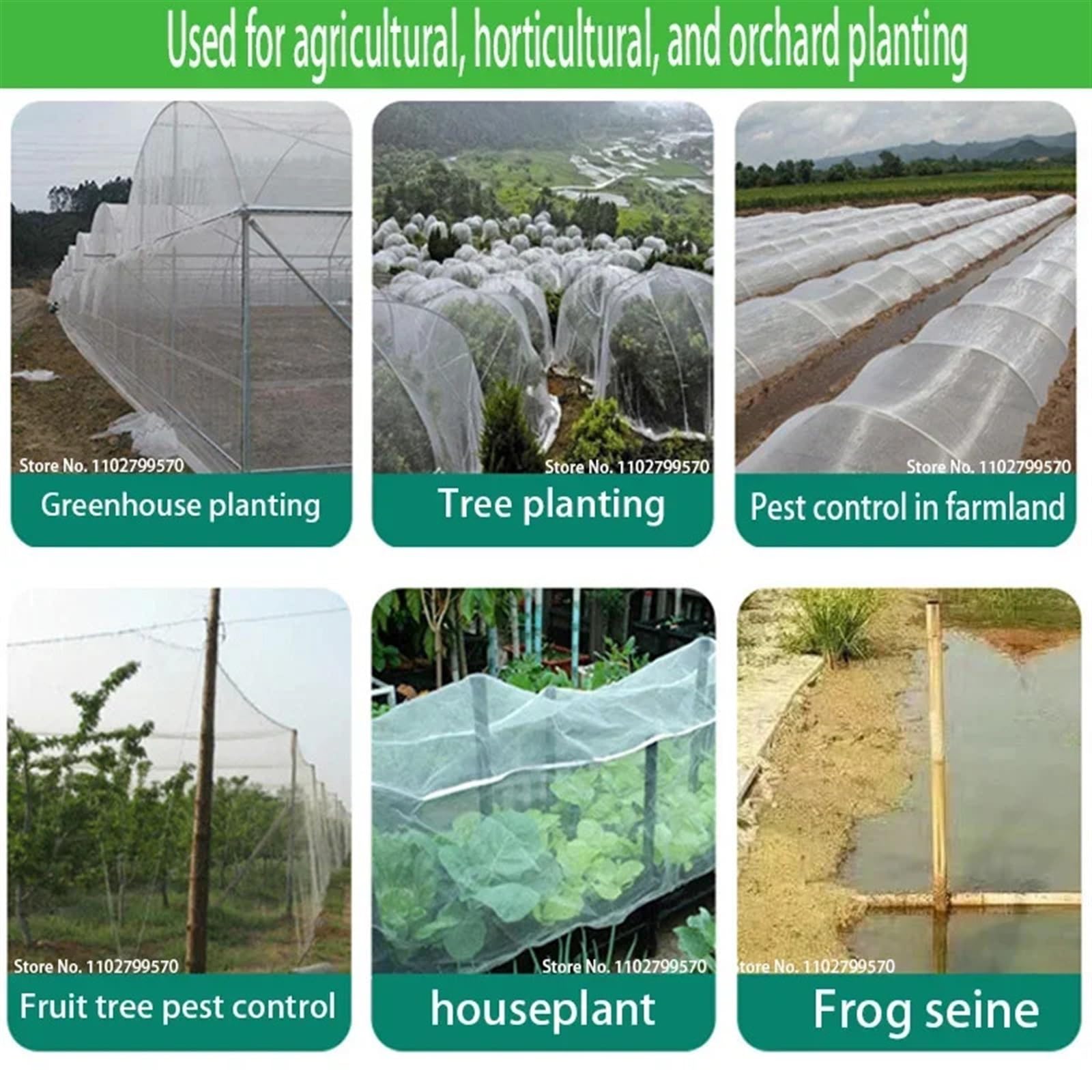 Malla para frutales Red Protectora for árboles frutales, Invernadero, Verduras, jardín, Plantas Vegetales, túnel, Red Fina(4x10m)