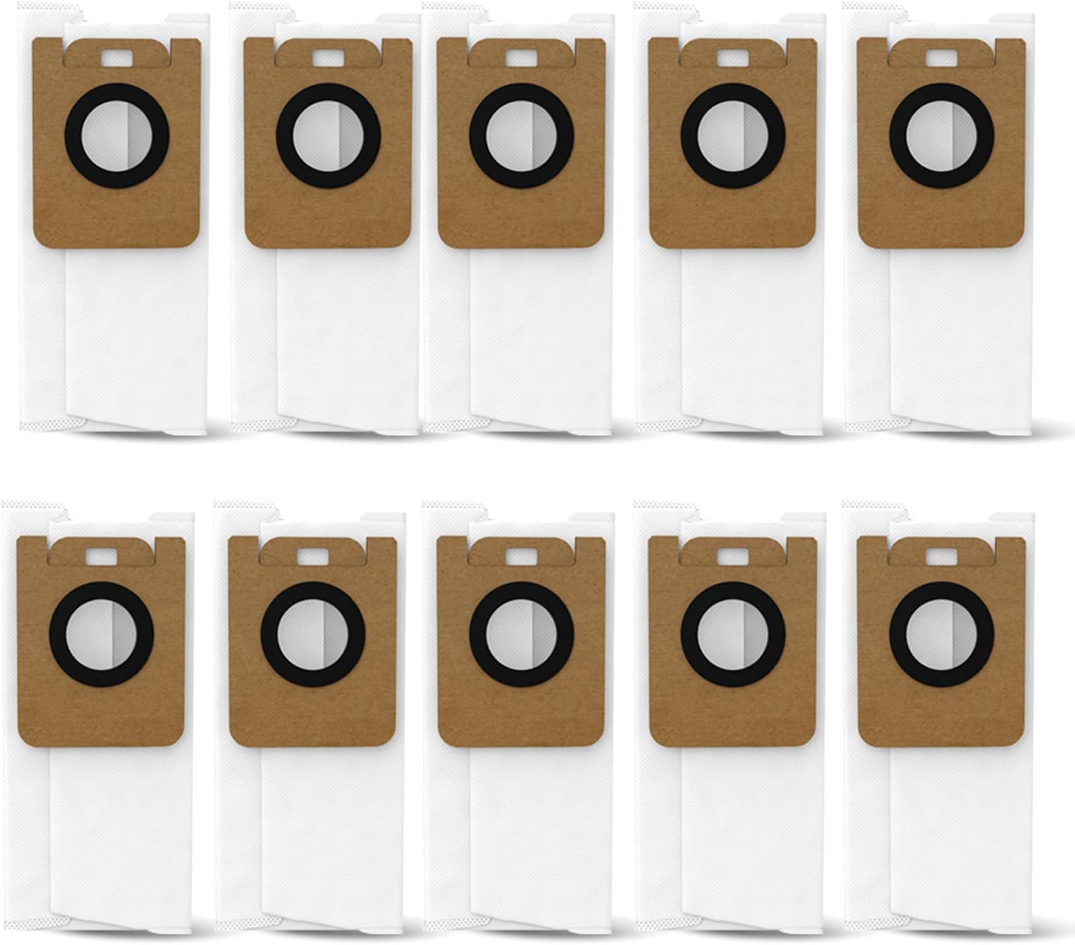 10PCS Dust Bags for Dreametech Z10 Pro Compatible with Dreame Z10 Pro Robot Vacuum Bags Replacement Accessories