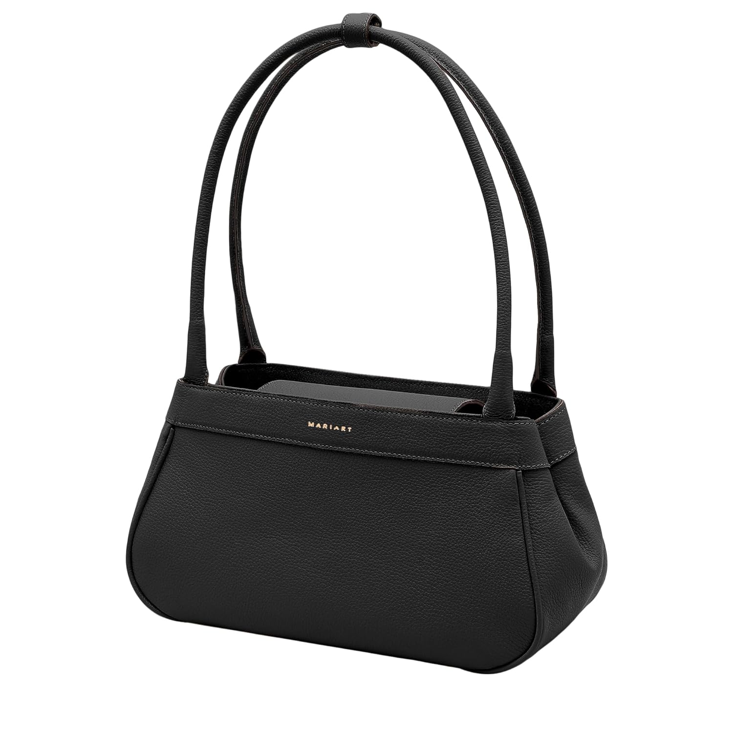 Mariart Íris Bolsa Shoulder Feminina de Couro Bovino Legítimo