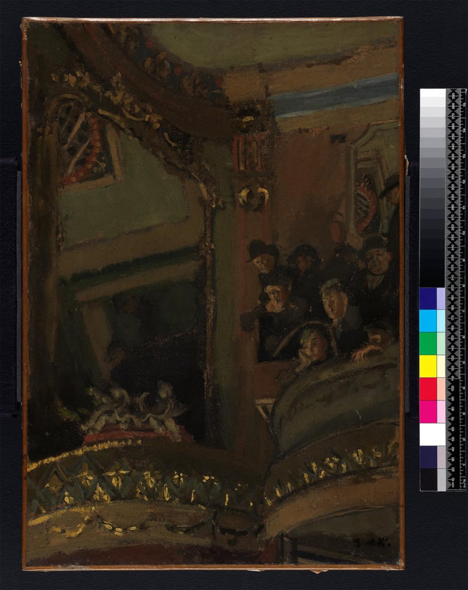 SERENDIPITP Aesthetic Poster Photo Wall Print Retro Picture the Old Music Hall by Walter Richard Sickert Modern Wall Artwork for Home Decor 60x90cm