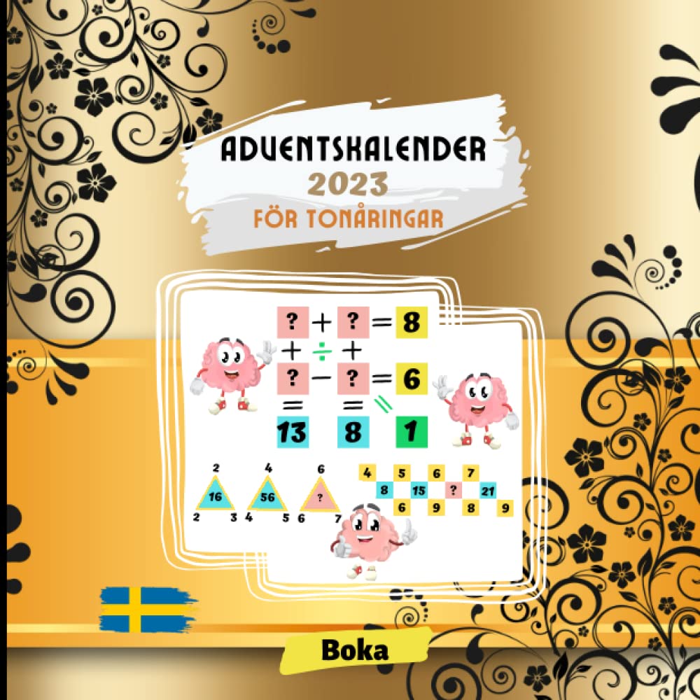 Independently published Adventskalender 2023 för tonåringar: Förbättra dina analytiska färdigheter med 24 dagars ekvationer i en som ska slutföras | 8.5x8.5-Format med 72 sidor | Lös hjärnteasers med rätt nummer före jul