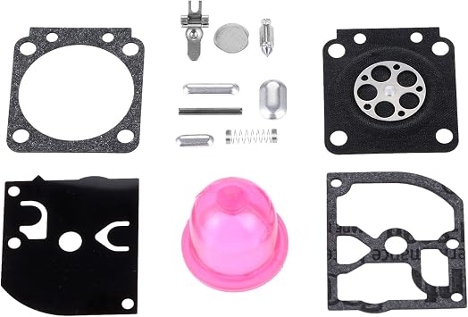 Carburetor Repair Rebuild Kit Replacement for STIHL FS36/40/44/45/46/75/80/85/106/108/120/200/250/300/350/400/450 FC75 FH75 HL75 HT70/75 BR106 BT106 Compatible with Zama C1Q-S63 RB-40/85 Carb