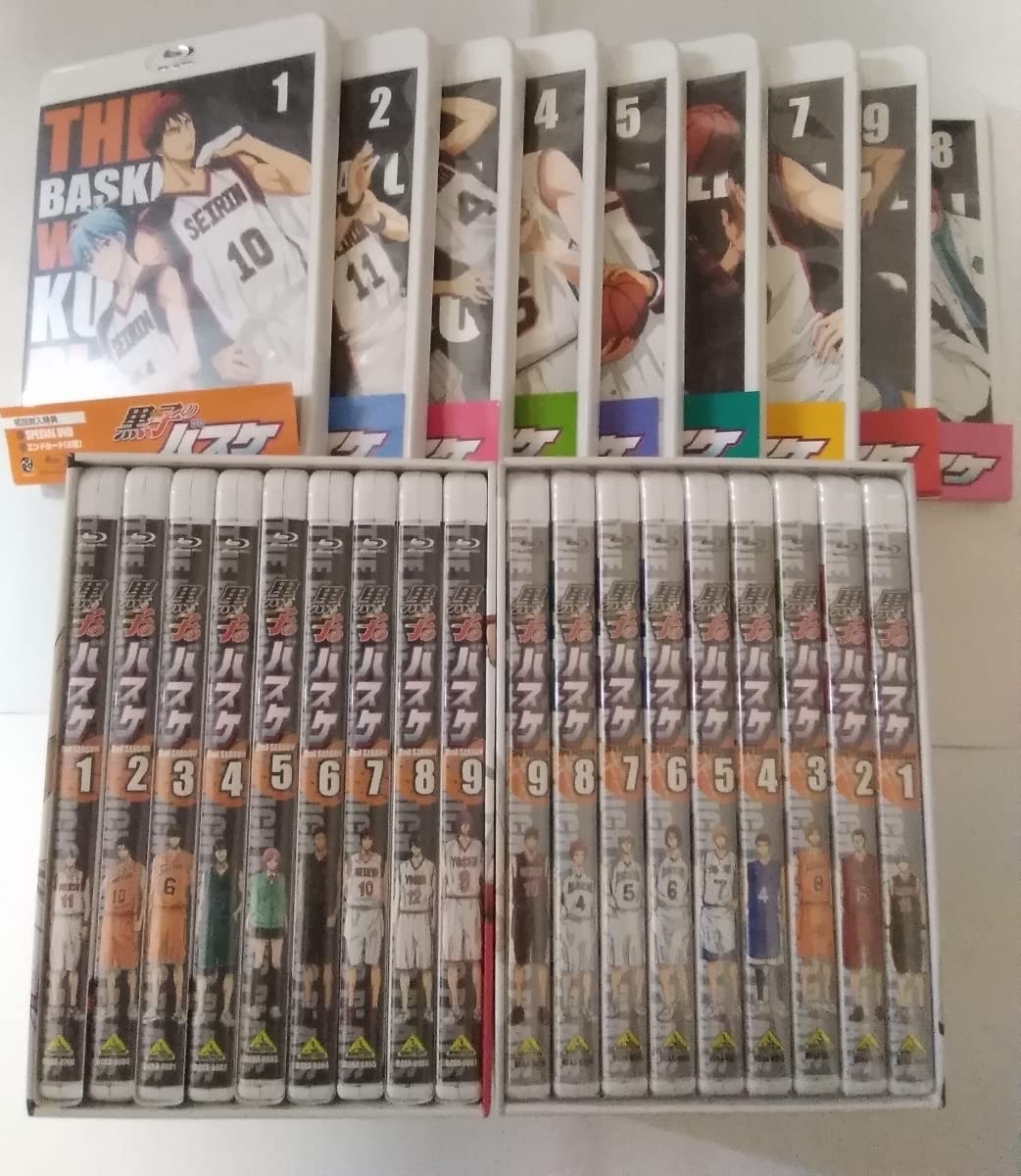 Amazon.co.jp: 特典完備 アニメイト収納BOX付き 黒子のバスケ 初回版  